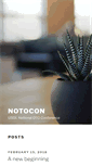 Mobile Screenshot of notocon.org